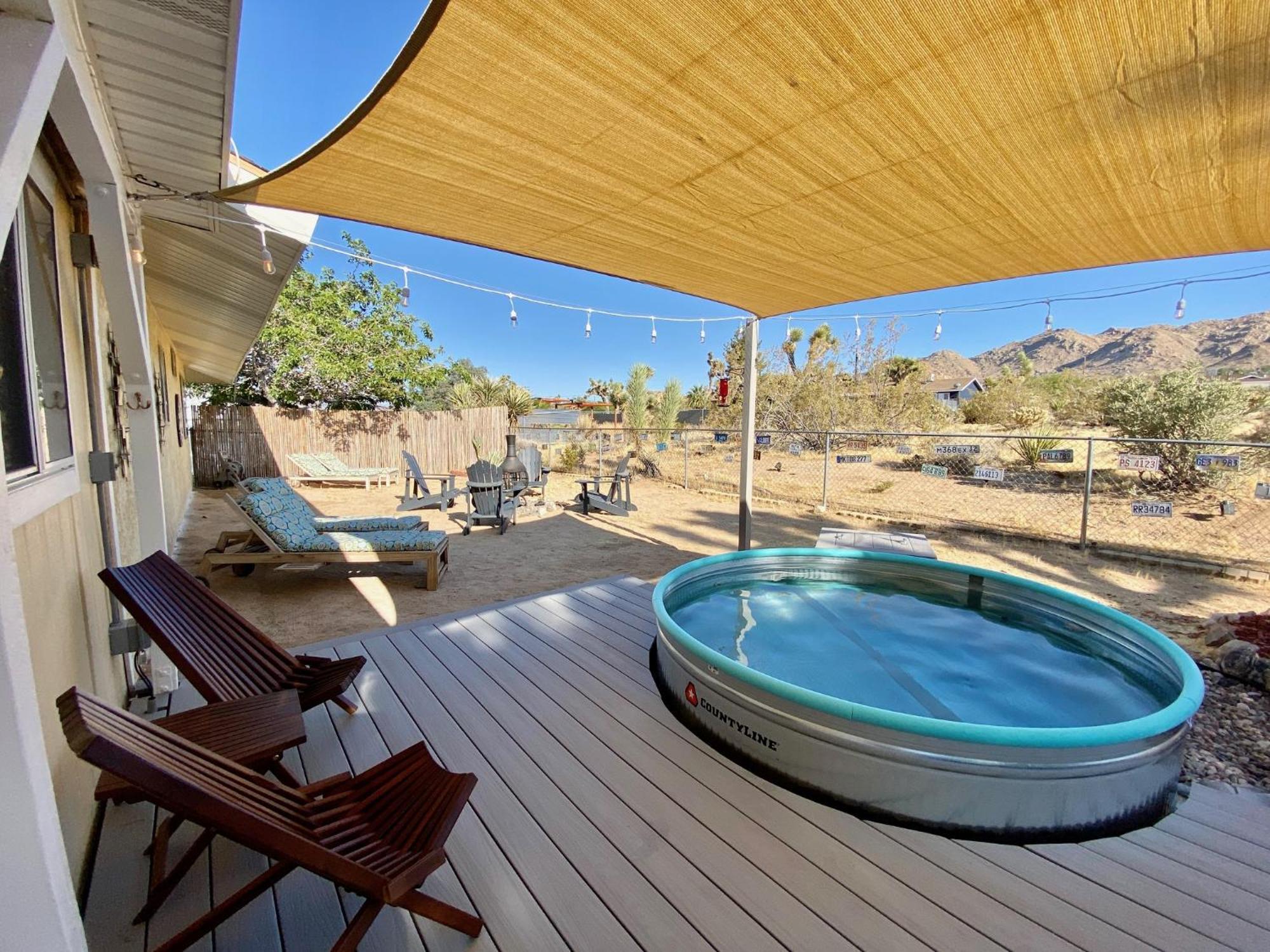 Float Pool, Hot Tub, Sauna, Views, Telescope-Skywatchers Haven Джошуа-Трі Екстер'єр фото